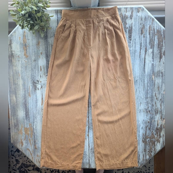 Frank And Oak Sally Wide Leg Fluid Pant Women's 4 - Picture 2 of 11